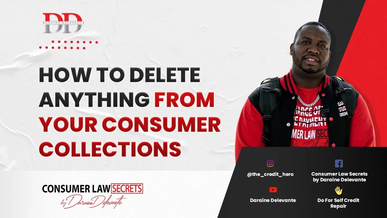How to DELETE ANYTHING OFF YOUR CONSUMER REPORTS (Credit Reports) with Marvin and Daraine full