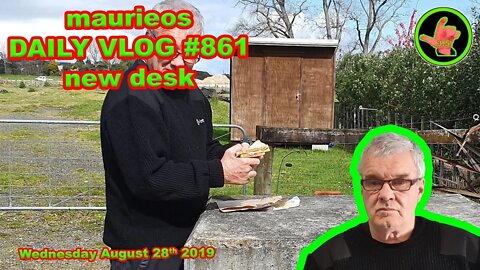 maurieos DAILY VLOG # 861 new desk