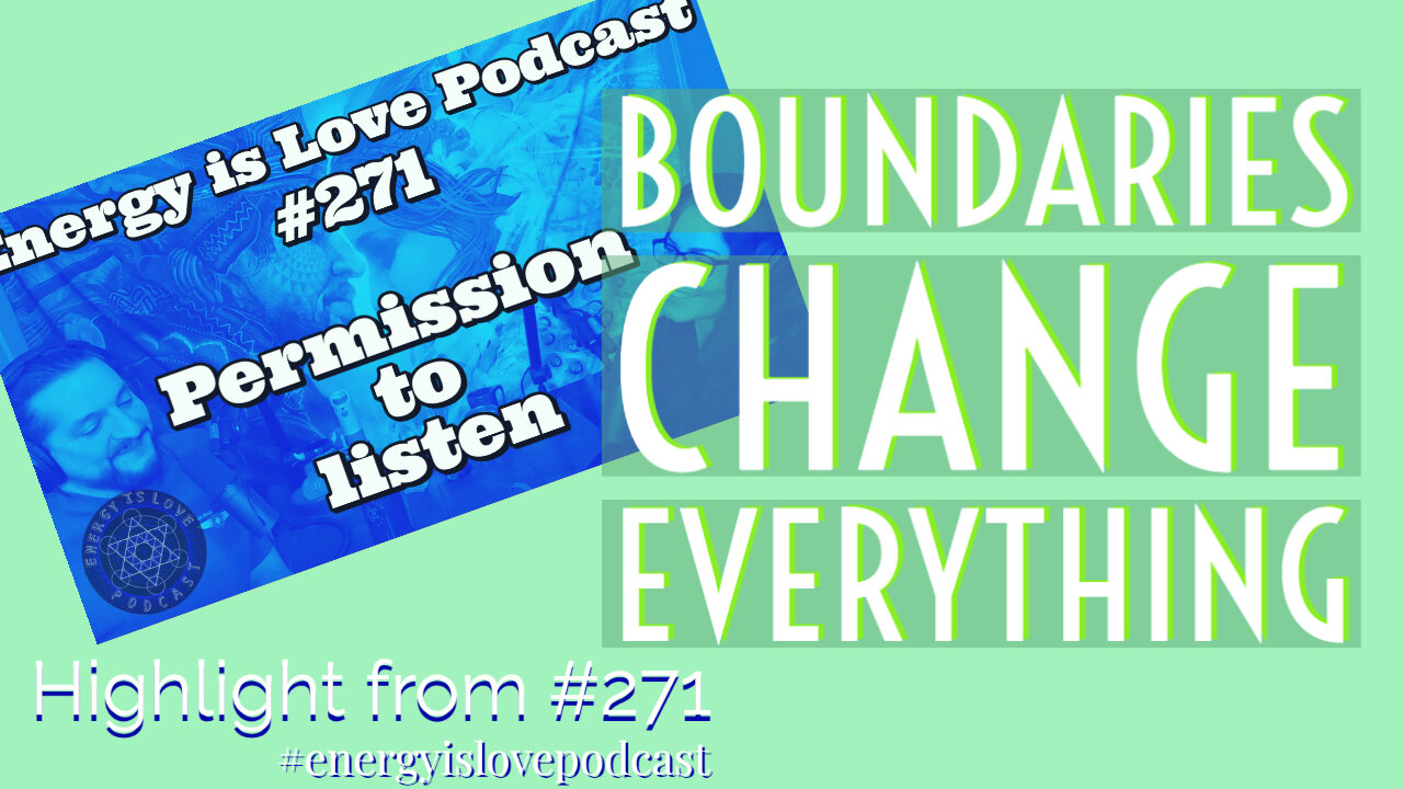 Boundaries change everything
