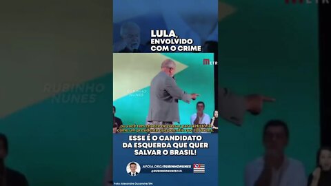 O ex-presidiário diz ser "pai dos pobres", mas é só pai de malandros e criminosos, mesmo. #shorts