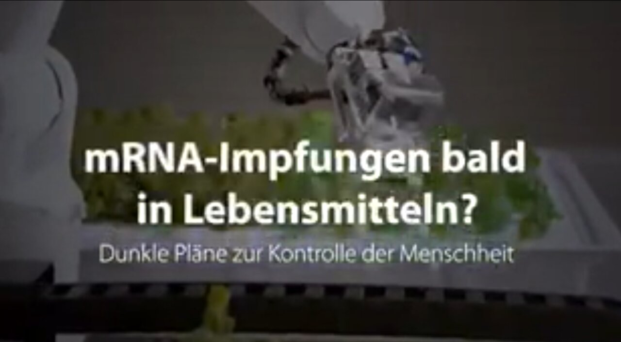 mRNA Impfungen bald in Lebensmitteln