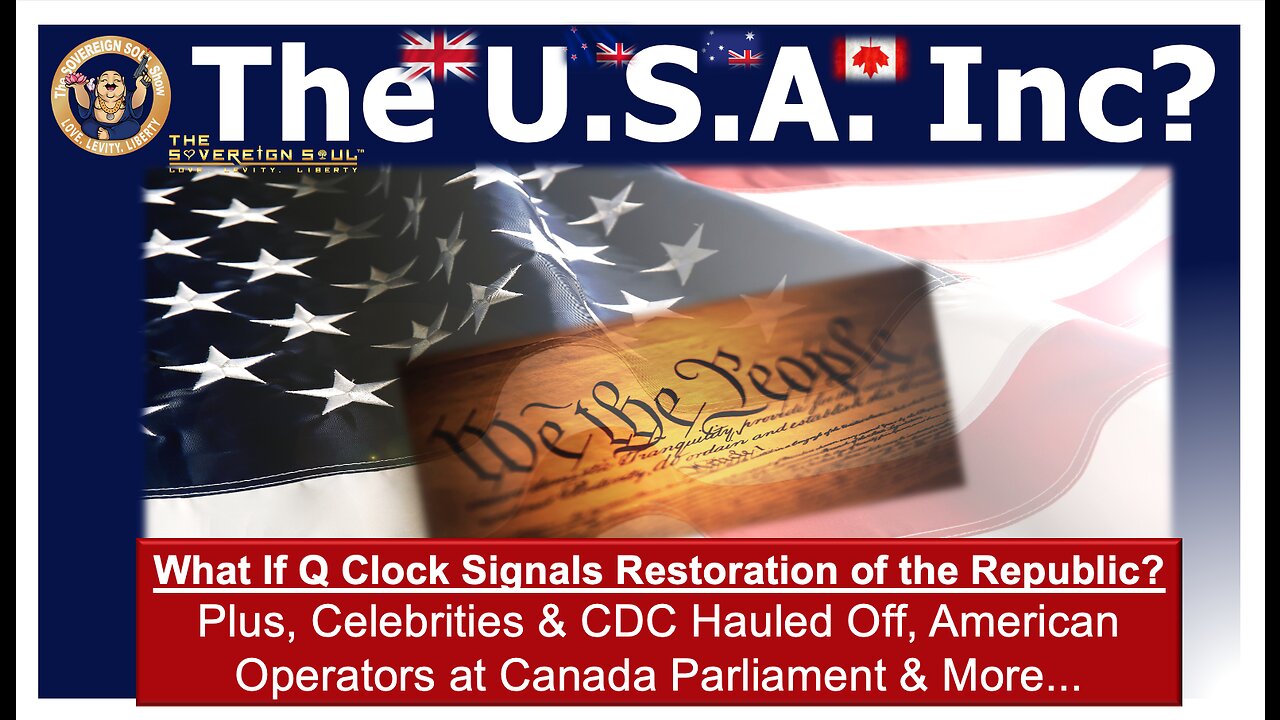 What if Q’s Signaling Revival of the USA Republic? US Troops at Parliament, [DS] Celeb Gitmo & More