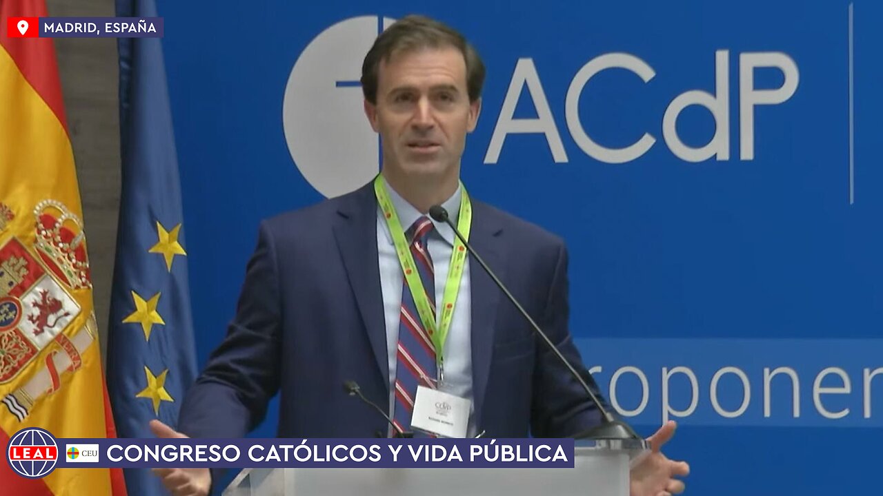 🇪🇸 Richard Reinsch de Heritage Fountadion en el 24º Congreso Católicos y Vida Pública (19 nov 2022)