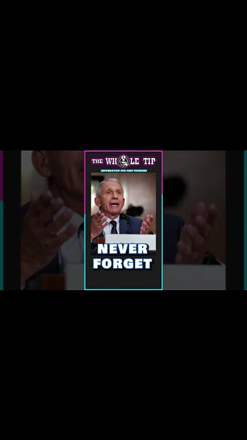 NEVER FORGET - the Whole Tip Daily #shorts #short