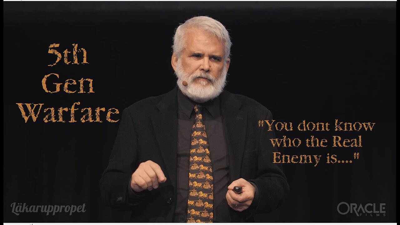 Fifth Generation Warfare and Sovereignty - Dr Robert Malone