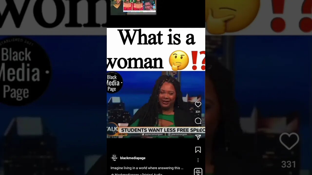 Women can't identify what a woman is.