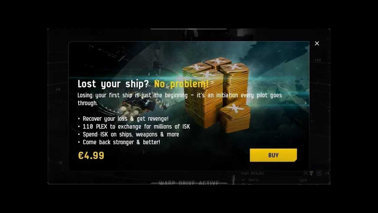 Eve Online - The "Death" Pop up!
