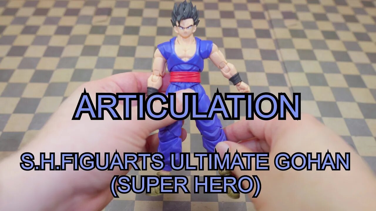 S.H.FIGUARTS ULTIMATE GOHAN (DRAGON BALL SUPER SUPER HERO) ARTICULATION SHOWCASE!