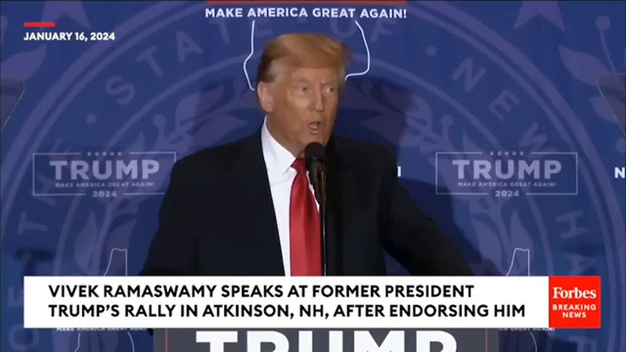 Donald Trump meets Vivek Ramaswamy Speech