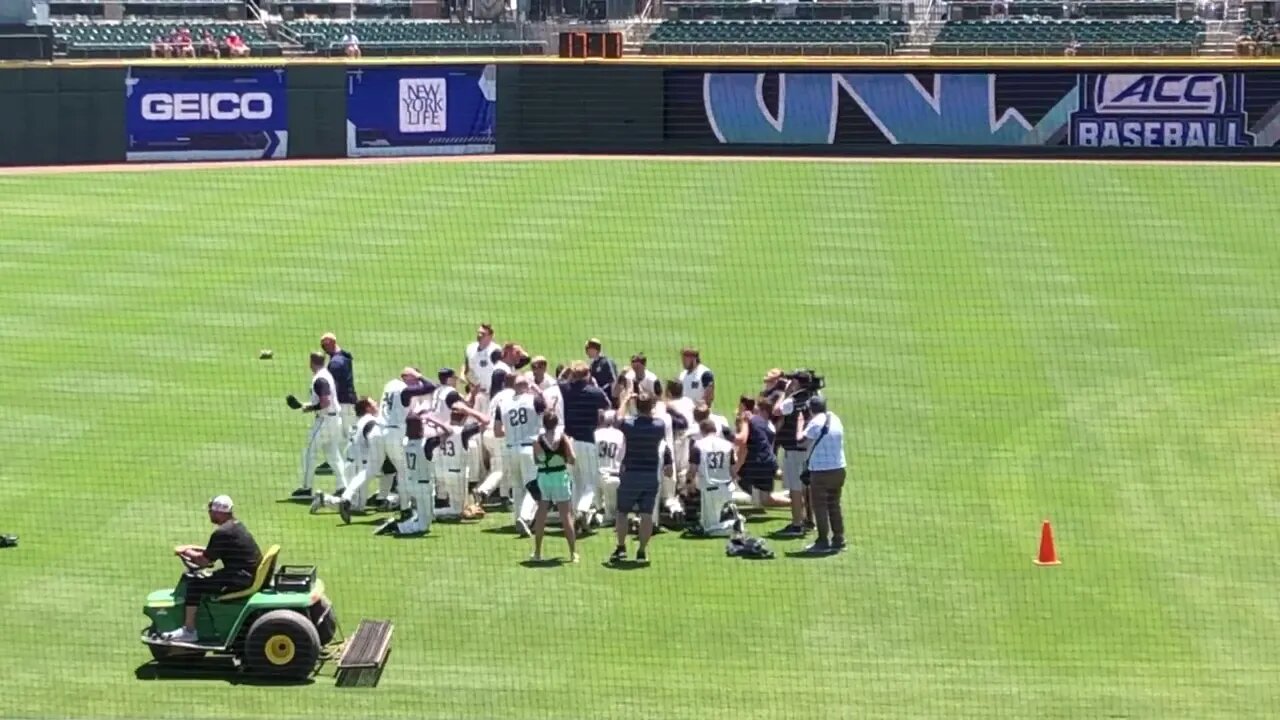 Notre Dame Irish North Carolina Tar Heels ACC baseball championships game-Charlotte, NC May 28, 2022