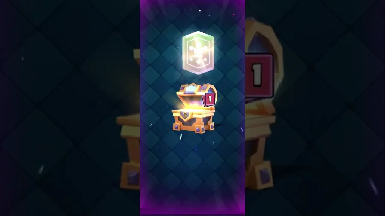 ganhei um baú curinga #clashroyale #tiktok #short