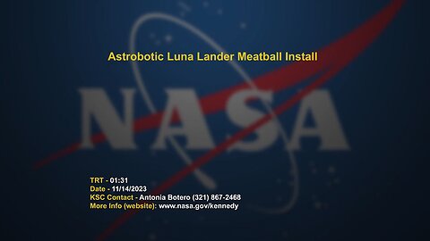Astrobotic Lunar Lander Meatball Install
