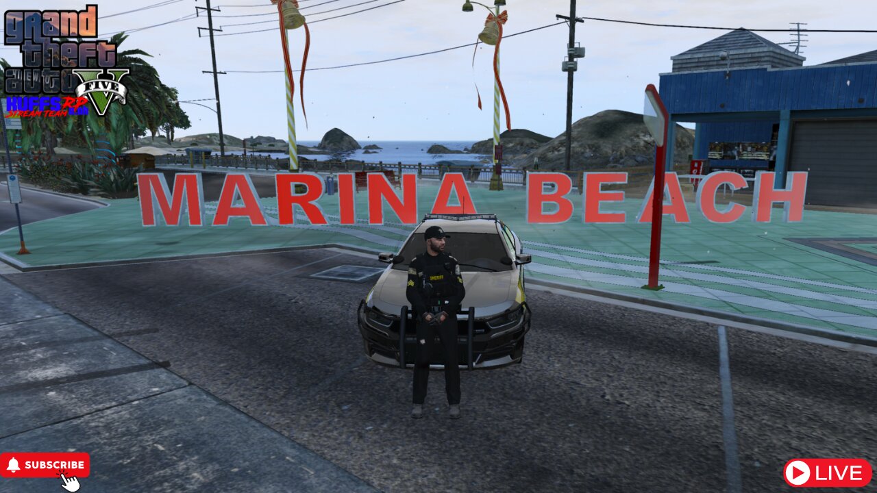 🚔 GTA RP Patrol | Sgt. Abood Milan on Duty in Roxwood Island 🌴 | Sheriff Dept. Action