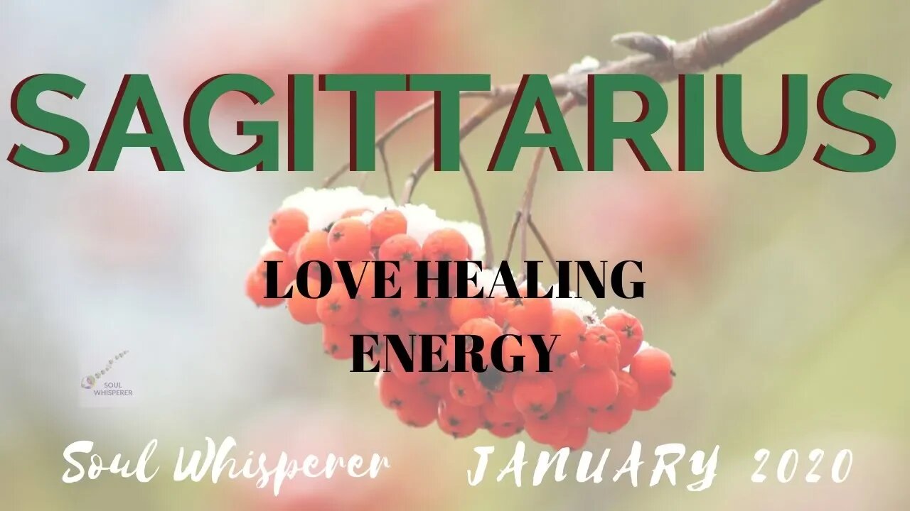 ♐ SAGITTARIUS ♐ LOVE HEALING: Slowing Things Down To Stay In Control * January 2020