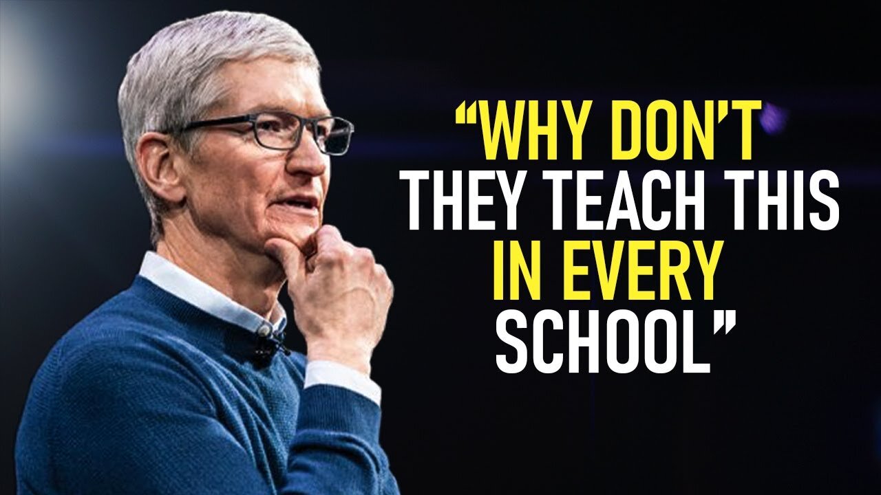 Tim Cook's Life Advice Will Change Your Future (MUST WATCH)