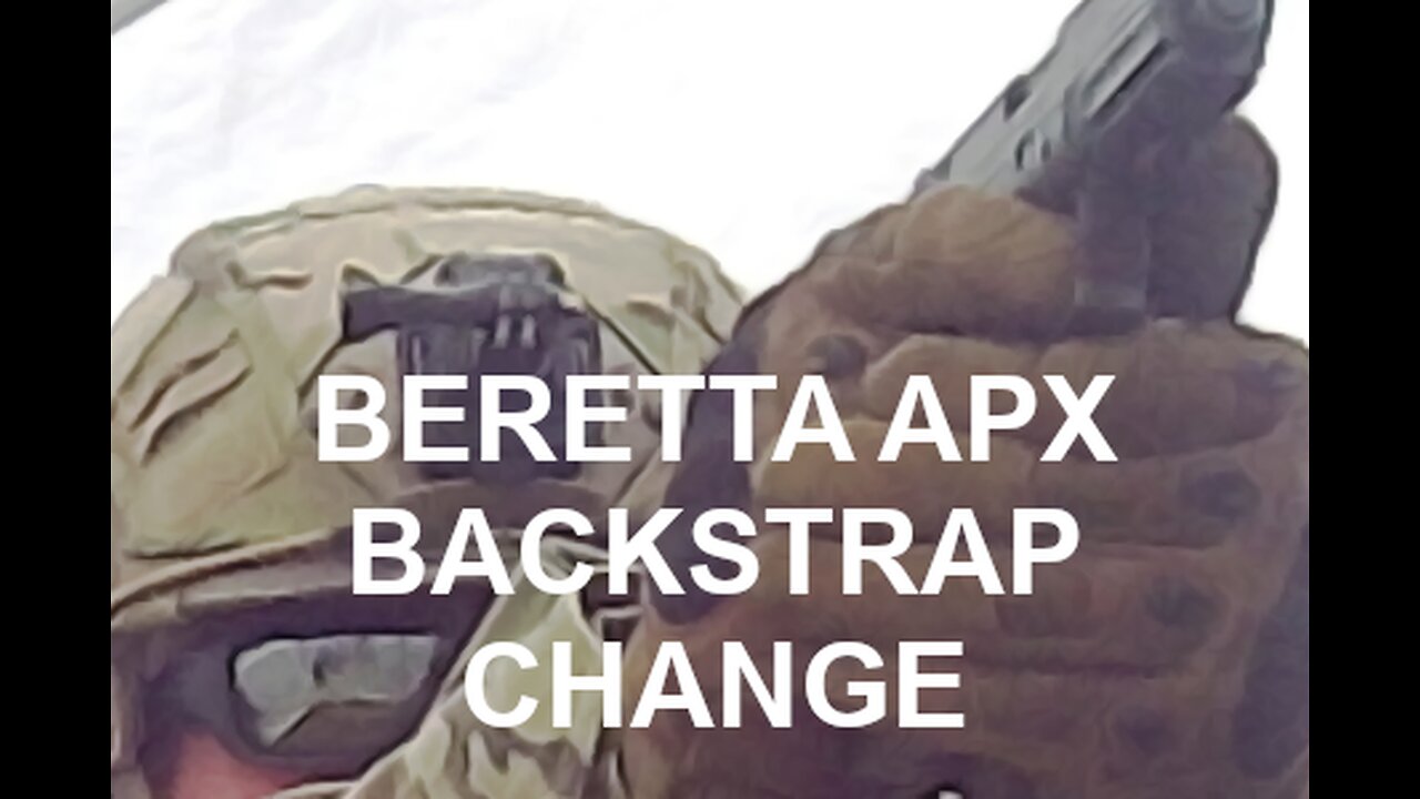 APX BACKSTRAP CHANGE