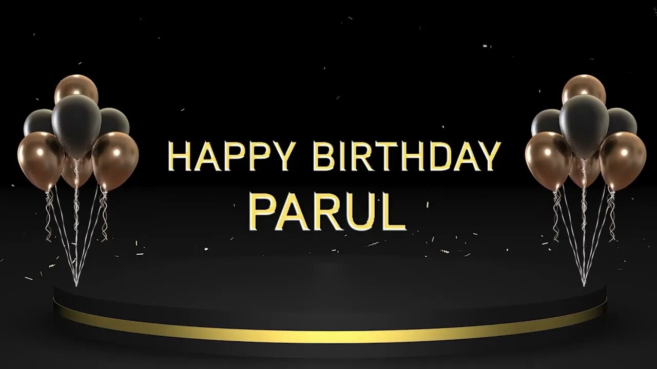 Wish you a very Happy Birthday Parul