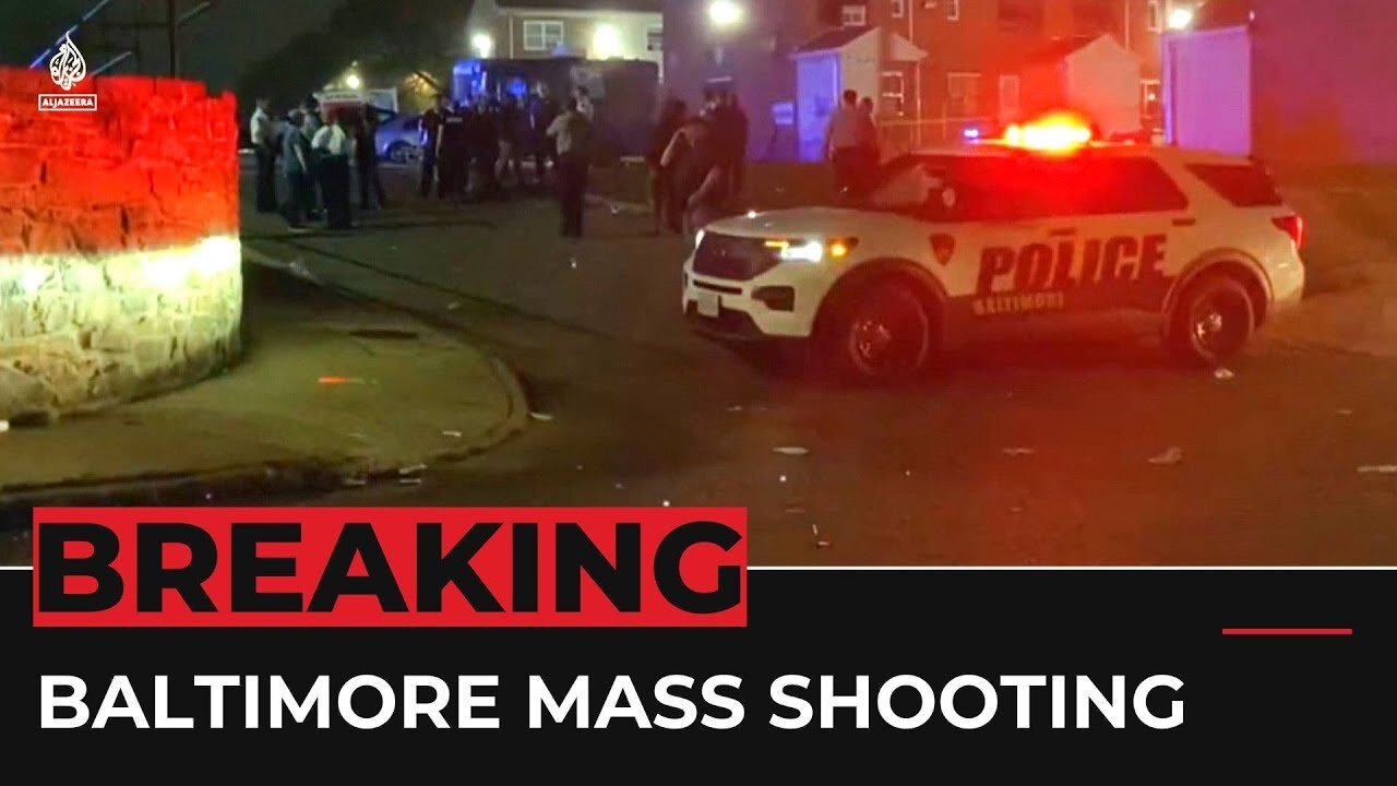 Baltimore mass shooting: Reports of several dead, dozens injured