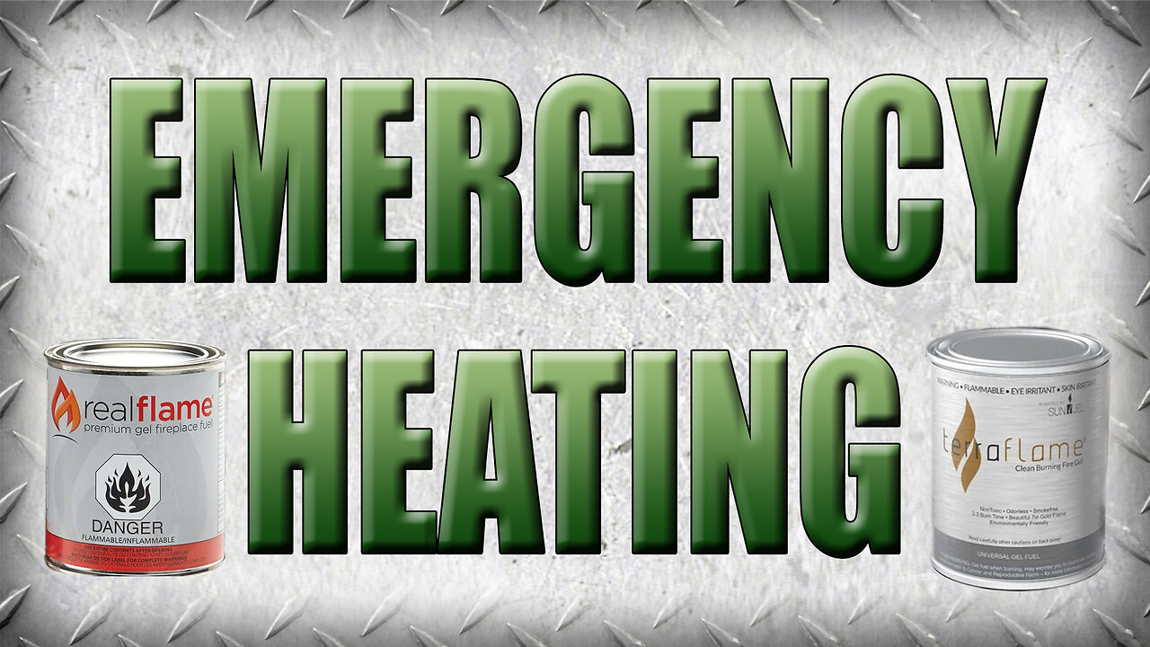 Is This the Best Way to Heat Your House in an Emergency Power Outage? Part 1