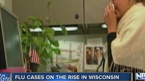Flu cases on the rise