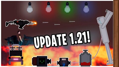 ARMA de PREGOS, luzes entre outros no UPDATE 1.21 de People Playground