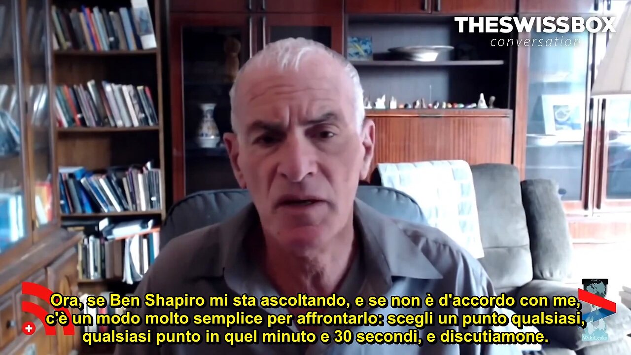 Norman Finkelstein ridicolizza Ben Shapiro