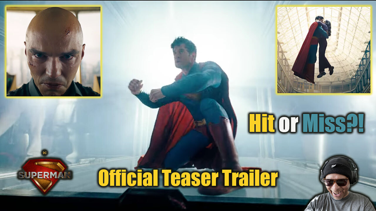 Superman - Official Teaser Trailer Reaction!