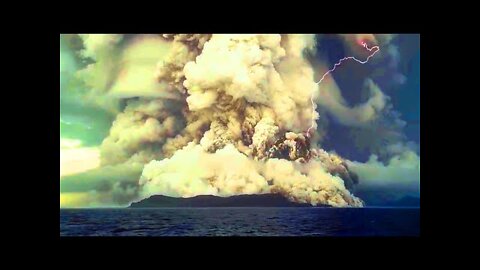 When the volcano exploded, the island was gone - Then came the tsunami