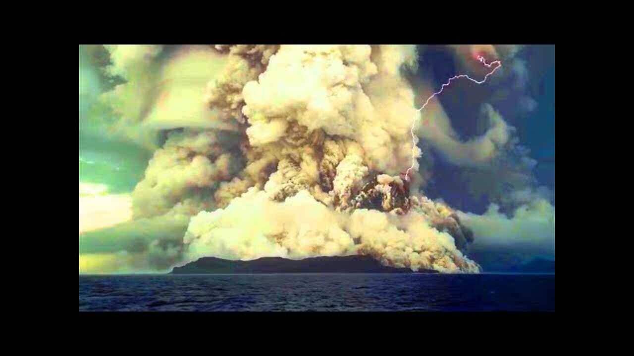 When the volcano exploded, the island was gone - Then came the tsunami