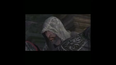 Ezio Killed Al Mualim And Carries His Body in Assassin's Creed Revelations