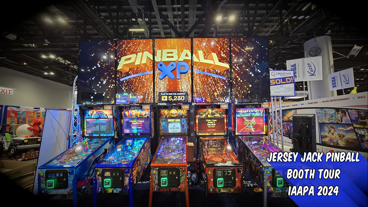 IAAPA 2024 Booth Tour: Jersey Jack Pinball