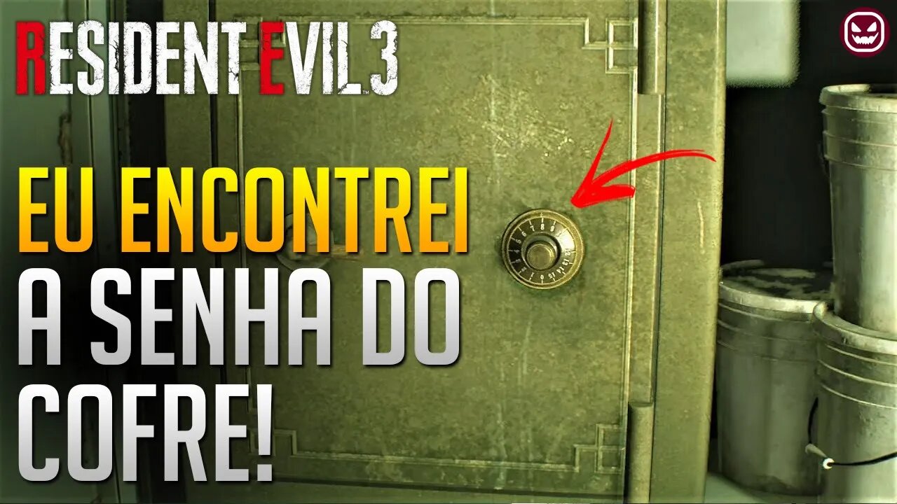 Descobri a senha secreta do ''COFRE'' RESIDENT EVIL 3 REMAKE DEMO