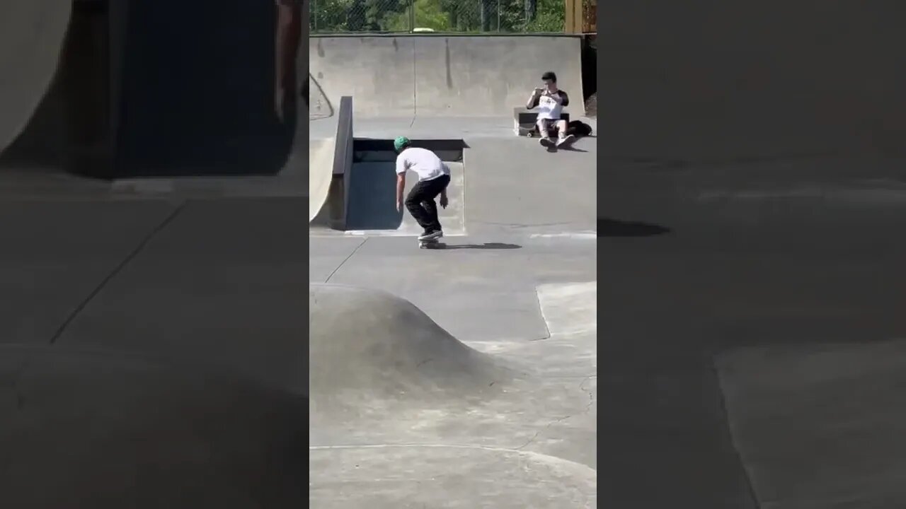 Spectators at the skatepark