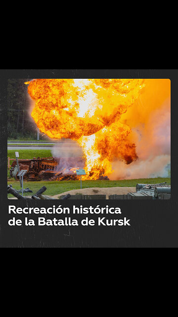 Reconstrucción histórica de la Batalla de Kursk en el foro militar Army 2023