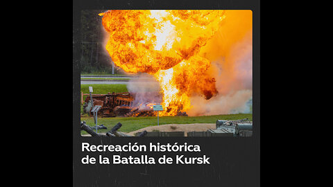 Reconstrucción histórica de la Batalla de Kursk en el foro militar Army 2023