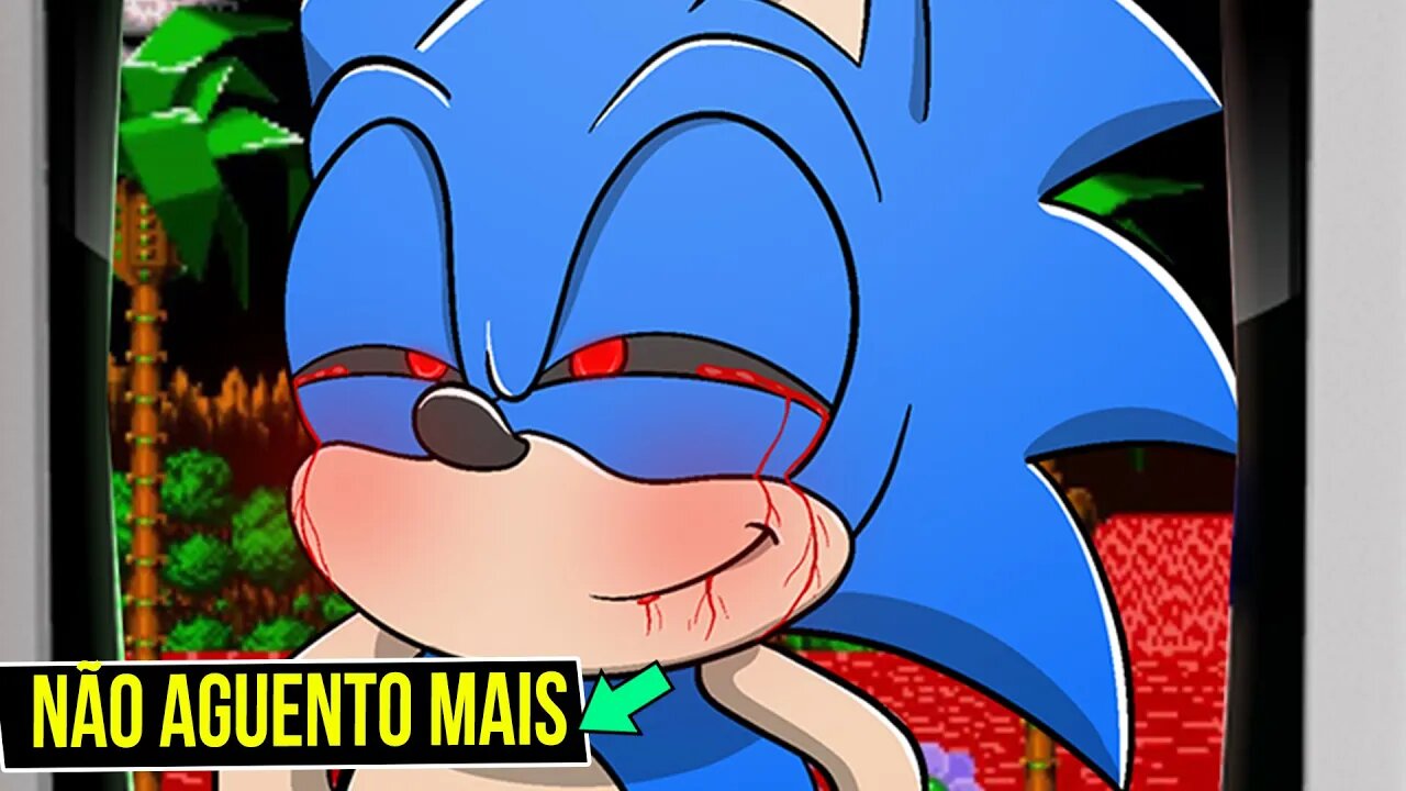 SONIC EXE é MUITO TOSCO - SONIC EXE MEMES