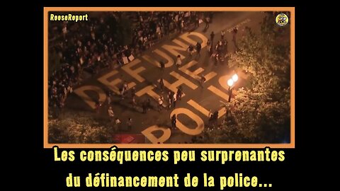 Les conséquences peu surprenantes du définancement de la police...