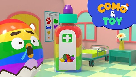 Como | Hospital 3 | Learn colors and words | Cartoon video for kids | Como Kids