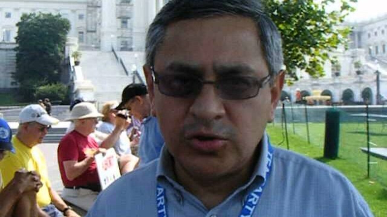 Dr Juan Torres at the Exempt America Rally