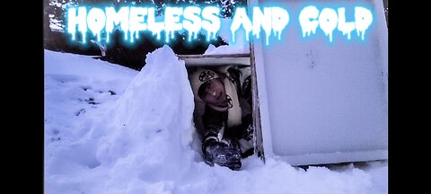 Winter Overnight Homeless Challenge!🧊