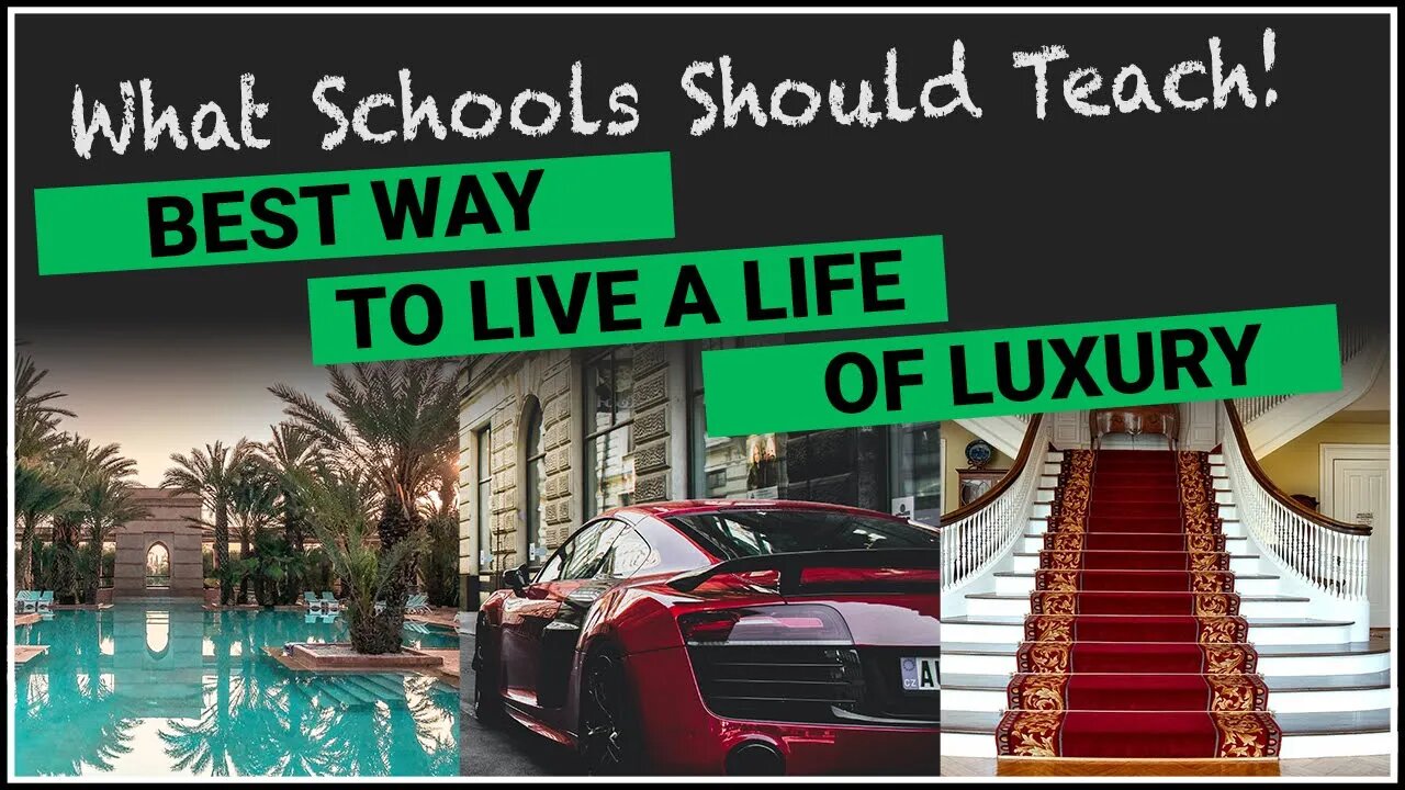 The Best Way To Live A Life Of Luxury