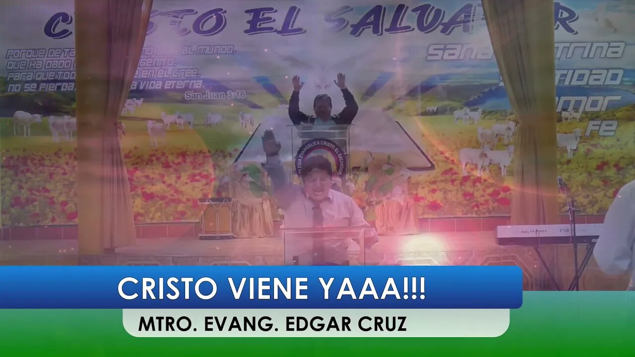 CRISTO VIENE YAAA!!! - EDGAR CRUZ MINISTRIES