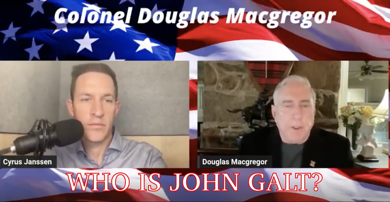 Colonel Douglas Macgregor Reveals Truth on End of Ukraine War. TY JGANON, SGANON