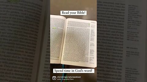 Spend time in the word! #shorts #faith #bible #reading