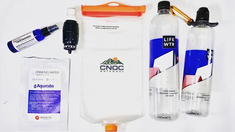 Water Filtration / Storage for my AT Hike