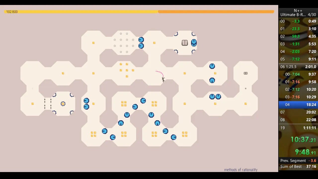 N++ - Ultimate B-row - 42:13
