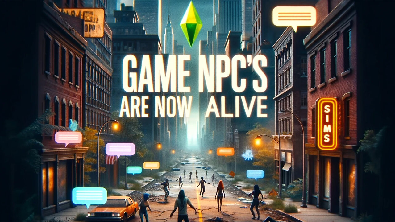 🎮Video Game NPC'S can now talk to YOU - Are they sentient - Do they have a conscience?🎮