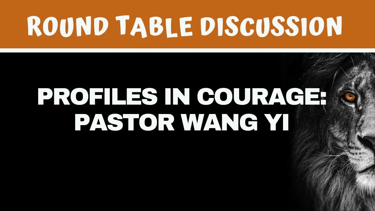 (#FSTT Round Table Discussion - Ep. 024) Profiles in Courage: Pr. Wang Yi