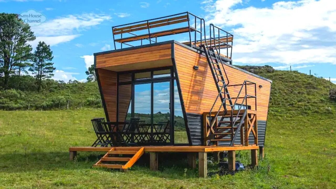 TINY HOUSE PURUNÃ - Casa de Campo Moderna em São Luiz do Purunã