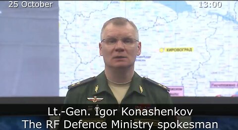 ⚡️🇷🇺🇺🇦(10/25/2022) RUSSIAN DEFENCE MINISTRY REPORT ON THE SPECIAL MILITARY OPERATION IN UKRAINE